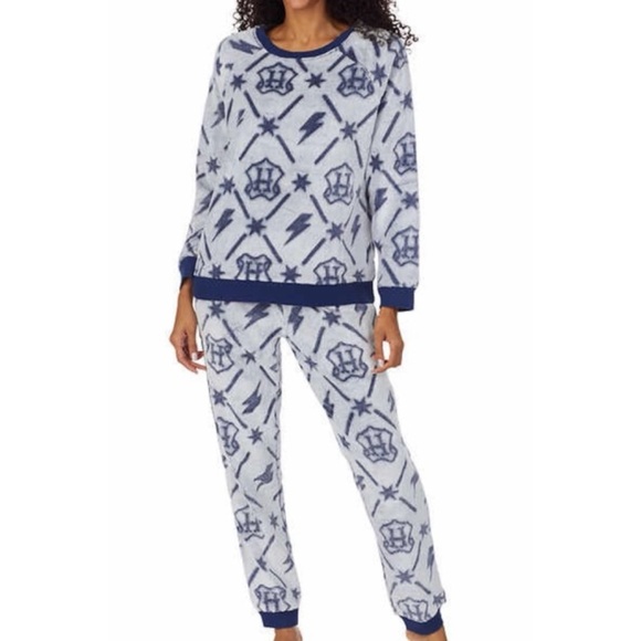 Harry Potter Other - HARRY POTTER • Blue 2-Piece Fleece Jogger Pajama Lounge Set, XL